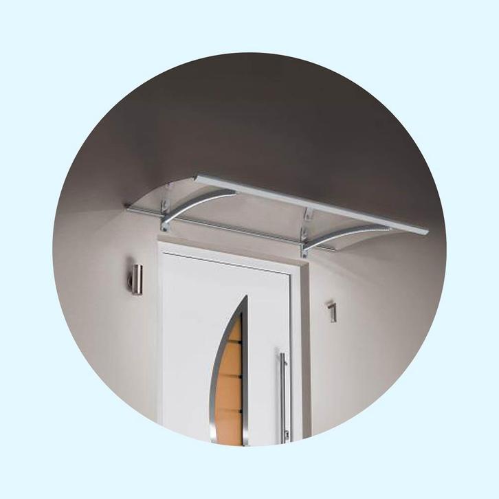 Gutta deurluifel getoogd LED 150x90x25 cm edelstaal-optiek, Doe-het-zelf en Verbouw, Kozijnen en Schuifpuien, Nieuw, Verzenden