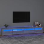 vidaXL Tv-meubel met LED-verlichting 270x35x40 cm grijs, Verzenden, Nieuw, 50 tot 100 cm, Minder dan 100 cm