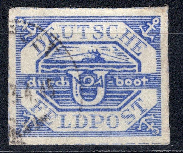 Duitse Rijk 1945 - Feldpost Hela registratieplaat met attest, Postzegels en Munten, Postzegels | Europa | Duitsland