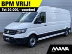 Volkswagen Crafter 35 2.0TDI 140PK L4H3 Sensoren Airco 12V, Bluetooth, Wit, Plug-in hybride, Nieuw