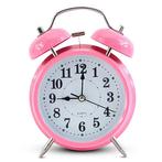 IvoQ Roze Klassieke Wekker met Dubbele Bel, Witgoed en Apparatuur, Wekkers, Verzenden, Nieuw