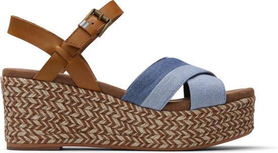 Toms Willow Dames Wedge - Navy - Maat 36, Kleding | Dames, Schoenen, Verzenden