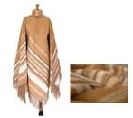 Lange poncho dames, Peru poncho, Alpaca poncho, poncho jas