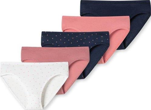 Schiesser 95/5 Organic 5PACK Slips Meisjes Onderbroek - Maat, Kinderen en Baby's, Kindermode-accessoires, Nieuw, Verzenden