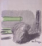 Winter - Litho Kees van Dongen (lijst optie, lithos), Antiek en Kunst, Kunst | Litho's en Zeefdrukken, Verzenden