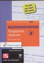 Basisvaardigheden Toegepast rekenen 9789001764371, Boeken, Zo goed als nieuw