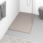 vidaXL Douchebak 120x70 cm SMC bruin, Doe-het-zelf en Verbouw, Sanitair, Verzenden, Nieuw