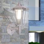 vidaXL Wandlantaarn voor buiten roestvrij staal, Tuin en Terras, Buitenverlichting, Verzenden, Nieuw