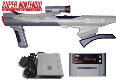 Super NES Nintendo Scope 6: LazerBlaster + Game + Receiver, Spelcomputers en Games, Games | Nintendo Super NES, Gebruikt, Ophalen of Verzenden