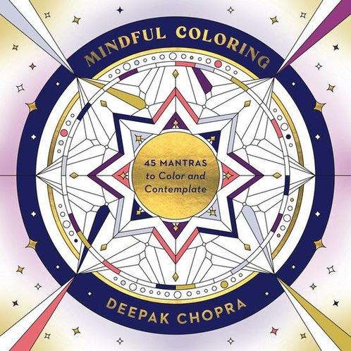 9780593580110 Mindful Coloring Deepak Chopra, Boeken, Studieboeken en Cursussen, Nieuw, Verzenden