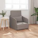 vidaXL Sofa Bed Taupe 65 x 80 x 83 cm Stof, Huis en Inrichting, Verzenden, Nieuw, Stof, Minder dan 150 cm