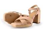 Manfield Sandalen in maat 39 Beige | 10% extra korting, Kleding | Dames, Schoenen, Verzenden, Beige, Sandalen of Muiltjes, Manfield