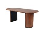 Eettafel - Rika - 90x200 cm - Walnoot - Jörn, Huis en Inrichting, Verzenden, Nieuw