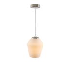 Design hanglamp chroom, Gracia, Nieuw, Glas, Design, Ophalen of Verzenden
