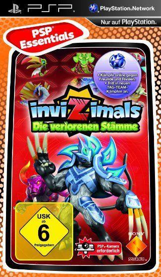 InviZimals The Lost Tribes-Essentials Duits (PSP) Gebruikt, Spelcomputers en Games, Games | Sony PlayStation Portable, Zo goed als nieuw