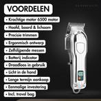2dekans | Professionele Draadloze Tondeuse + Kappersmantel -, Ophalen of Verzenden, Zo goed als nieuw