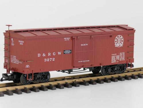 Aristo Craft Trains 86001 D & R G W  Wooden Boxcar No 3272, Hobby en Vrije tijd, Modeltreinen | Overige schalen, Overige typen