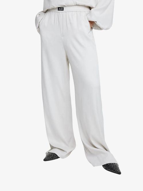 -20% Alix The Label  Alix The Label Dames broek wide leg sat, Kleding | Dames, Broeken en Pantalons, Grijs, Nieuw, Verzenden