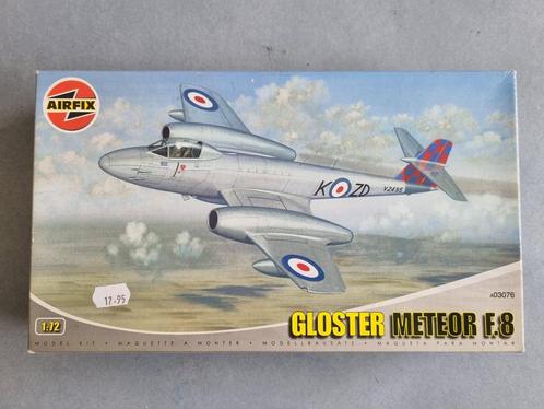 Airfix A03076 Gloster Meteor F.8 1:72 BE DECALS, Hobby en Vrije tijd, Modelbouw | Vliegtuigen en Helikopters, Verzenden