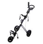 Fastfold Force Black luxe 3 Wheel Golf Trolley, Nieuw, Overige merken, Golfkar, Ophalen of Verzenden