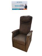 Fitform elevo 580 Sta- Op stoel in bruin stof, draaiplateau, Minder dan 75 cm, Minder dan 50 cm, Stof, Zo goed als nieuw