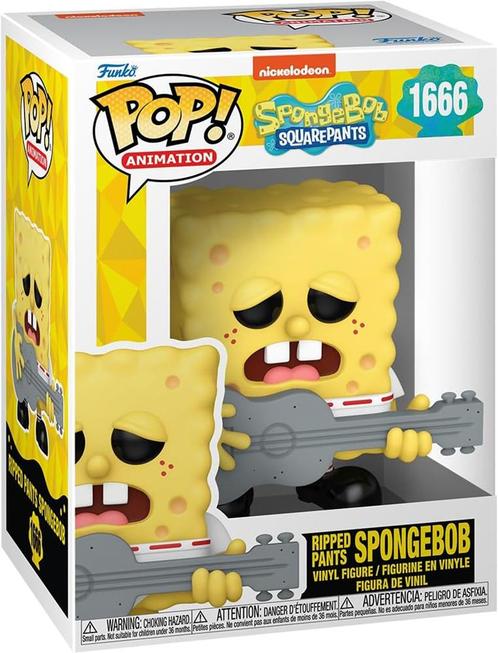 Funko Pop! - Spongebob Squarepants - Spongebob with Guitar, Verzamelen, Poppetjes en Figuurtjes, Nieuw, Verzenden