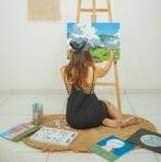 Opvouwbare Houten A-Frame Studio Schilderezel 175 cm, Verzenden, Nieuw