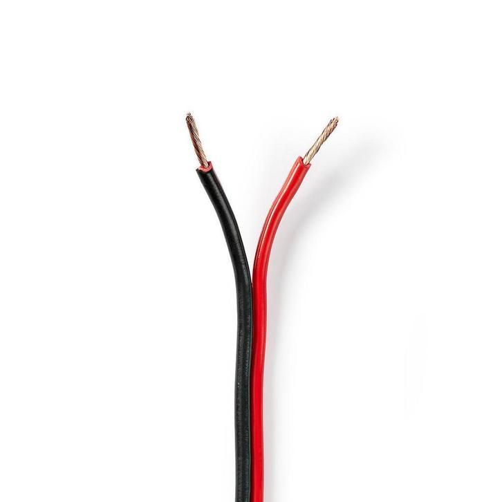 Speaker Kabel 2x 1,50 mm2 | 100 meter luidspreker snoer, Audio, Tv en Foto, Audiokabels en Televisiekabels, Luidsprekerkabel, Nieuw