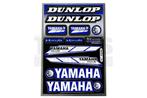Stickerset sponsor Yamaha / Dunlop 11-delig, Ophalen of Verzenden, Nieuw