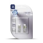 M-Tech LED - BA9s / T4W 12V - Basic - 5x Led diode - Wit, Ophalen of Verzenden, Nieuw, Maserati