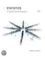 Statistics a tool for social research 9781285458854, Zo goed als nieuw