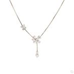 Halsketting - 14 karaat Roségoud - 2.35ct. tw. Diamant, Sieraden, Tassen en Uiterlijk, Kettingen, Nieuw