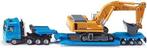 SIKU 4-assige Zwaartransporttrekker - 1847 Transporter, Ophalen of Verzenden, Zo goed als nieuw