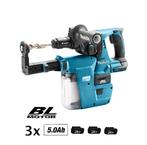 Makita DHR243RTJV3 18V li-Ion accu SDS+ boorhamer / hakhamer, Doe-het-zelf en Verbouw, Gereedschap | Boormachines, Nieuw, Ophalen of Verzenden