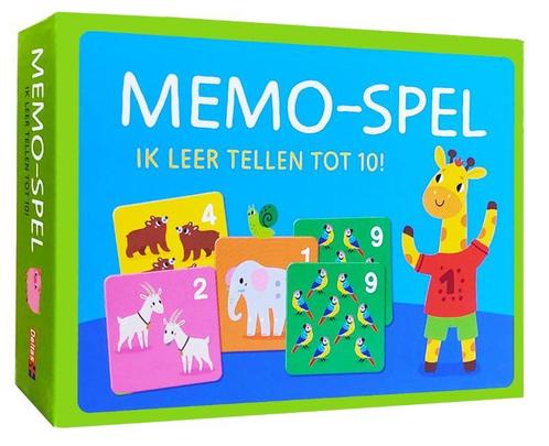 Ik leer tellen tot 10! Memo-spel 9789044768213 ZNU, Boeken, Overige Boeken, Zo goed als nieuw, Verzenden
