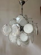 Kroonluchter - Glas, Metaal, Antiek en Kunst, Antiek | Lampen