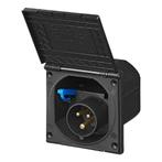 ProPlus Vierkante wandinvoerdoos - 16A - IP44 - 230V - zw..., Ophalen of Verzenden, Nieuw
