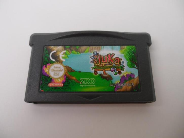 Juka & the Monophonic Menace Nintendo Gameboy Advance (EUR), Spelcomputers en Games, Games | Nintendo Game Boy, 1 speler, Gebruikt