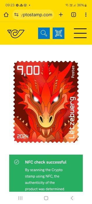 Luxemburg / Oostenrijk - ZEER ZELDZAAM : Crypto stamp Red, Postzegels en Munten, Postzegels | Amerika