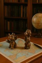 Presse-papier (2) - Cast Metal Paperweight Set – Elephant, Antiek en Kunst
