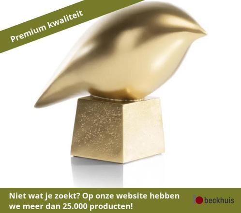 Coco Maison Birdy decoratief beeldje - Goud, Tuin en Terras, Tuinsets en Loungesets, Nieuw, Overige materialen, Ophalen of Verzenden