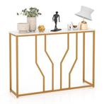 Tweedekans | Coast Console Tafel Marmeren Entree Tafel, Huis en Inrichting, Ophalen of Verzenden, Zo goed als nieuw