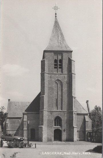 LANGERAK - Ned. Herv. Kerk, Verzamelen, Ansichtkaarten | Nederland, Verzenden