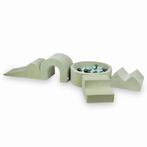 XXL foam speelset mint velvet met ballenbak (speelblokken), Ophalen of Verzenden, Nieuw