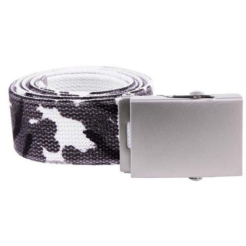 Koppelriem/Tropenkoppel canvas met schuifgesp - Camouflage z, Kleding | Heren, Riemen en Ceinturen, Wit, Nieuw, Ophalen of Verzenden