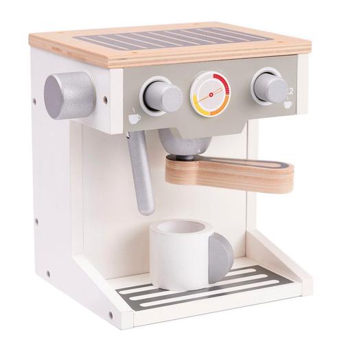 Houten speelgoed espressomachine/ koffiemachine 17.7 x 16.5, Kinderen en Baby's, Speelgoed | Overig, Ophalen of Verzenden