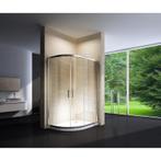 Douchecabine 120X90 Kwartrond Floor LB- Helder Glas, Doe-het-zelf en Verbouw, Sanitair, Ophalen of Verzenden, Nieuw