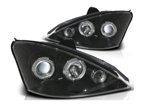 Angel Eyes koplamp units Black geschikt voor Ford Focus, Auto-onderdelen, Verlichting, Nieuw, Ford, Verzenden