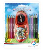 Puntenslijper Oranje Molen Tulp + Potloodjes in blisterverpa, Ophalen of Verzenden, Nieuw