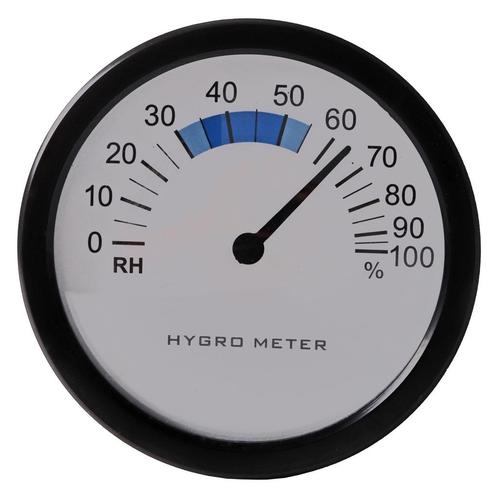 Talen Tools Hygrometer - Analoog - Met Zuignap - Ø 85 mm..., Audio, Tv en Foto, Weerstations en Barometers, Nieuw, Ophalen of Verzenden